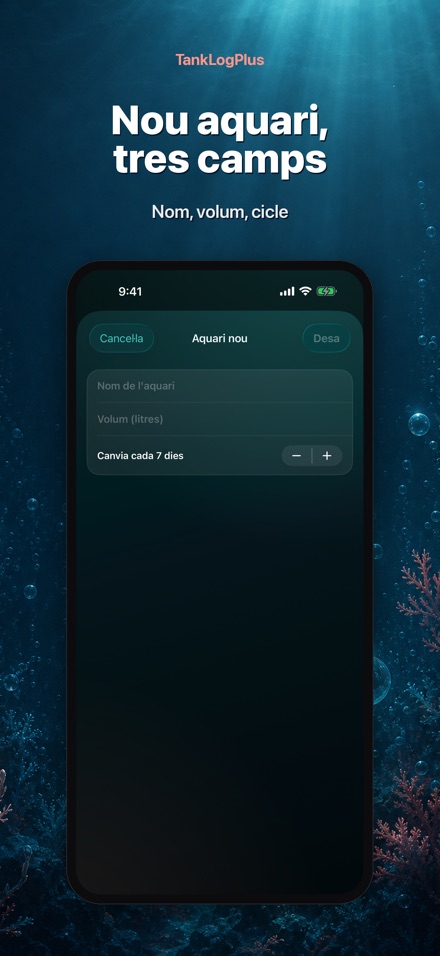 TankLogPlus: Diari d'aquari 9