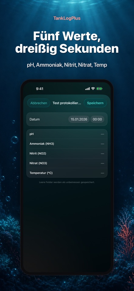 TankLogPlus: Aquarium-Log 4