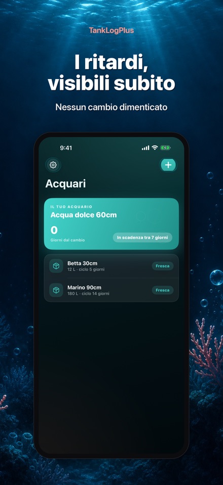 TankLogPlus: Diario acquario 8