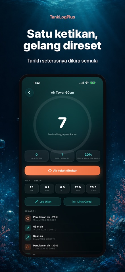 TankLogPlus: Log Akuarium 5