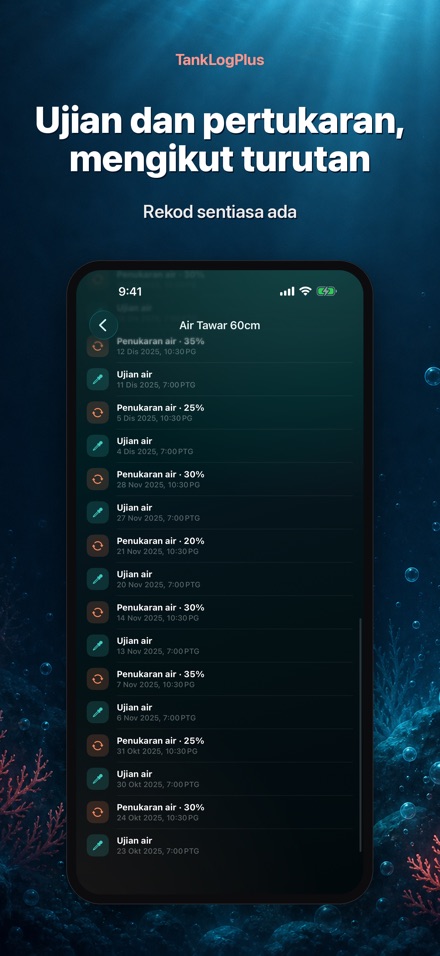 TankLogPlus: Log Akuarium 6