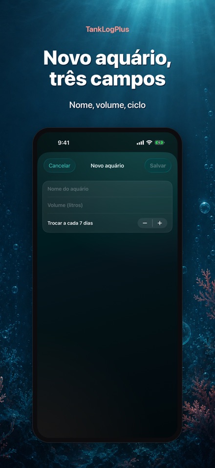 TankLogPlus: Diario aquario 9