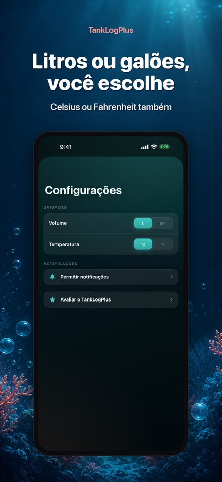 TankLogPlus: Diario aquario 10