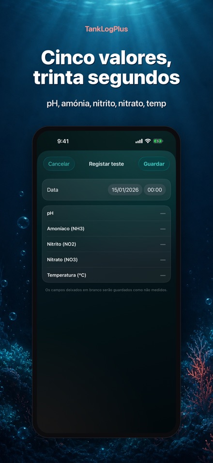 TankLogPlus: Diario aquario 4