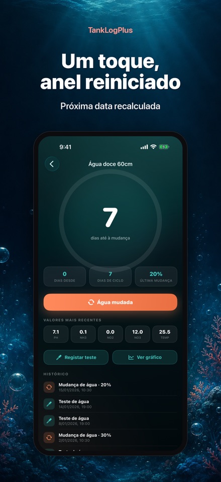 TankLogPlus: Diario aquario 5