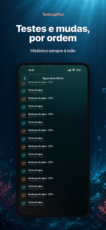TankLogPlus: Diario aquario 6
