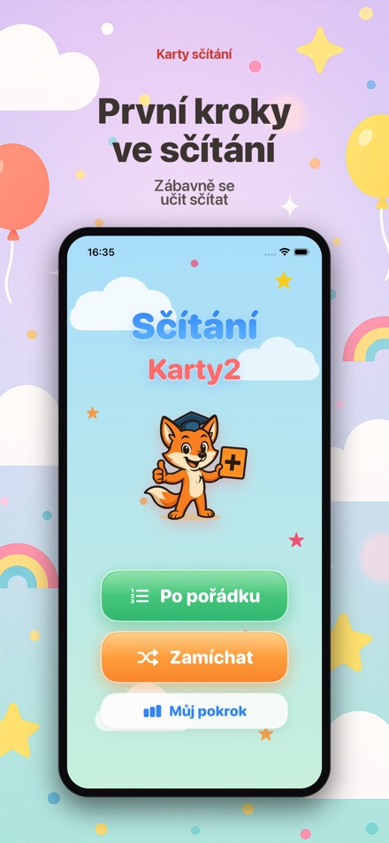 Sčítací kartičky 2
