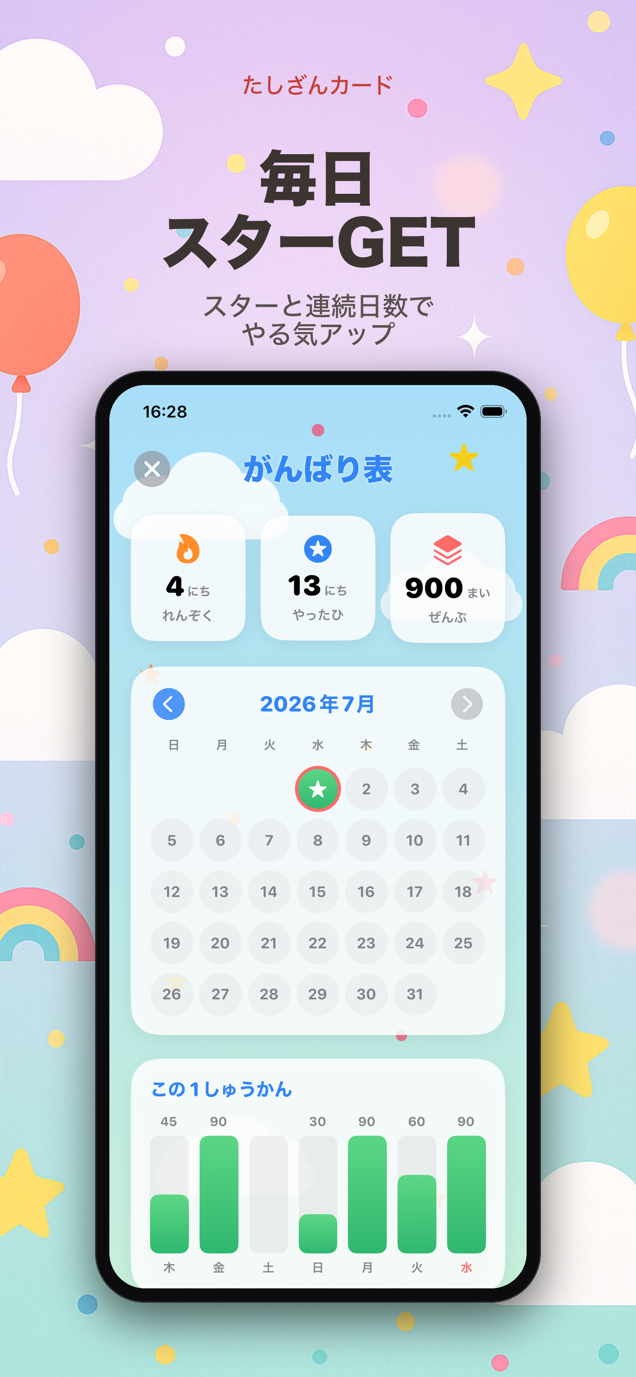 たしざんカード2