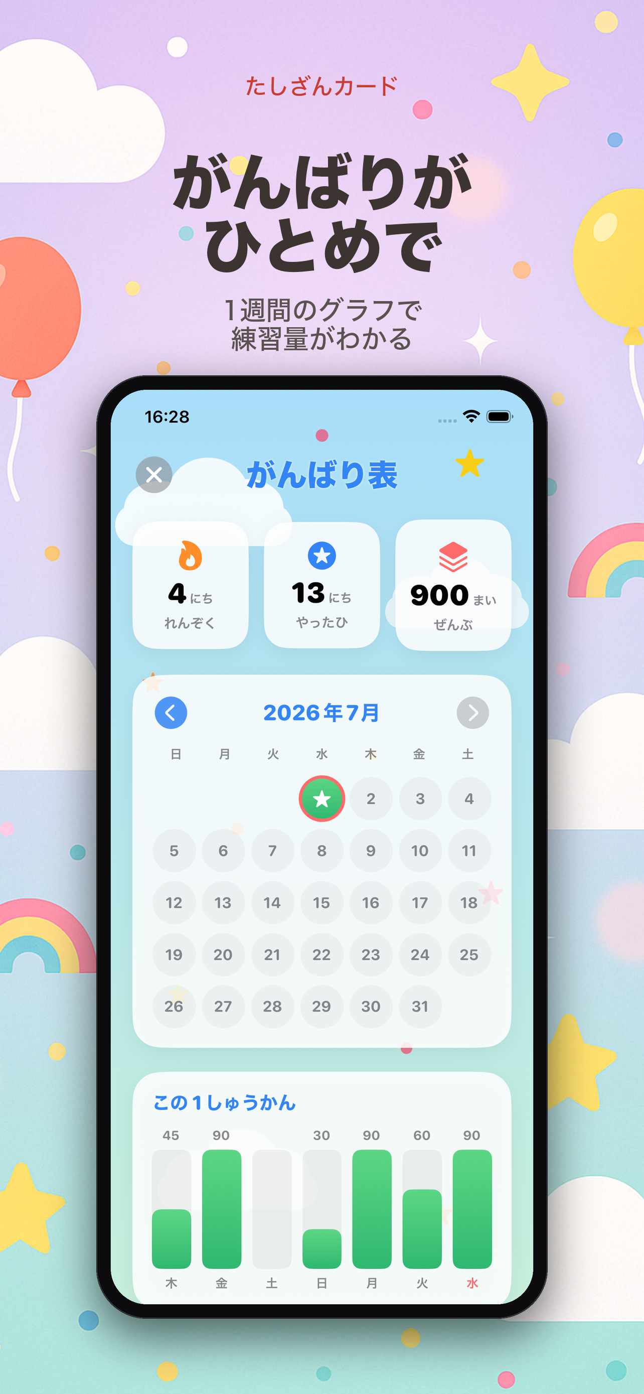 たしざんカード2