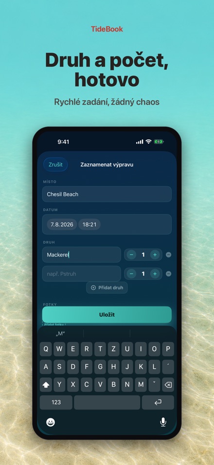 TideBook: Rybářský deník 3