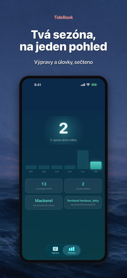 TideBook: Rybářský deník 4
