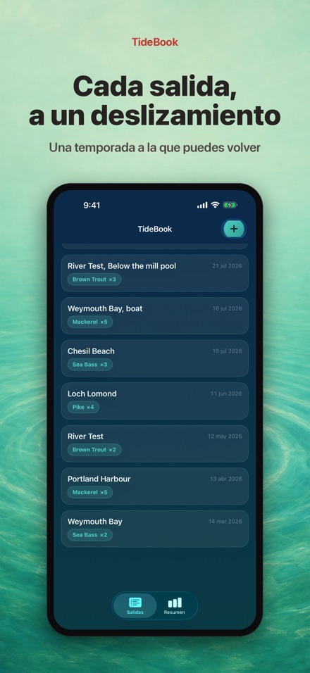 TideBook: Diario de Pesca 6