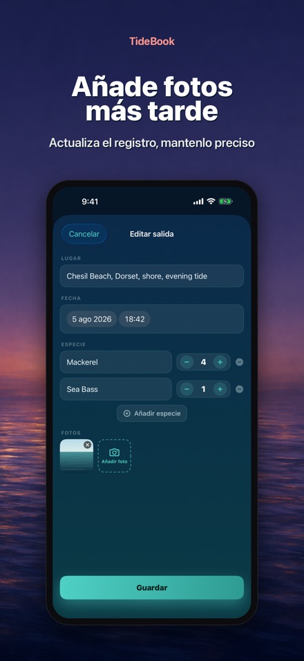 TideBook: Diario de Pesca 10