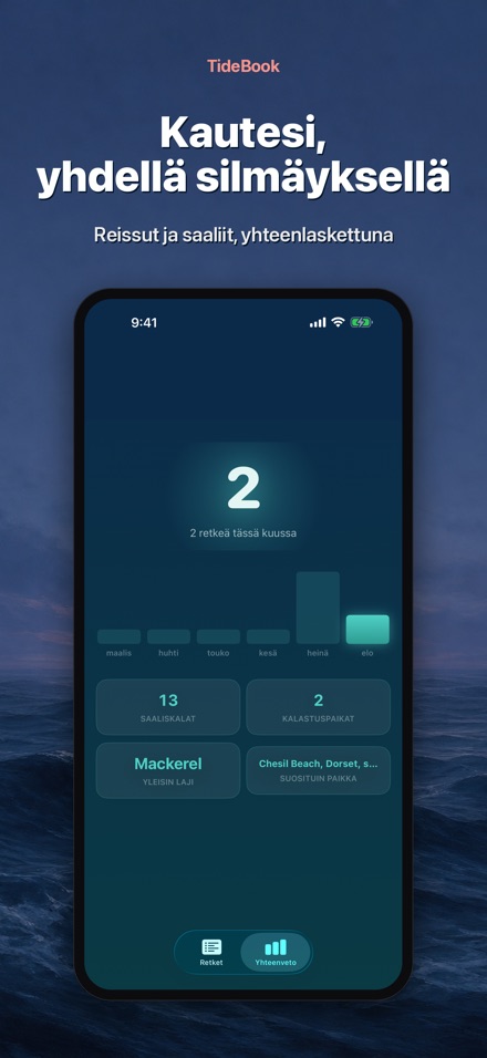 TideBook: Kalastuspäiväkirja 4