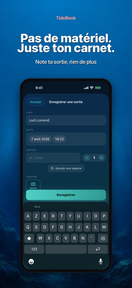 TideBook: Journal de Pêche 8