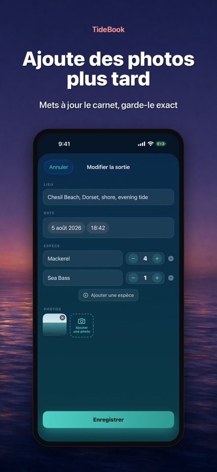 TideBook: Journal de Pêche 10