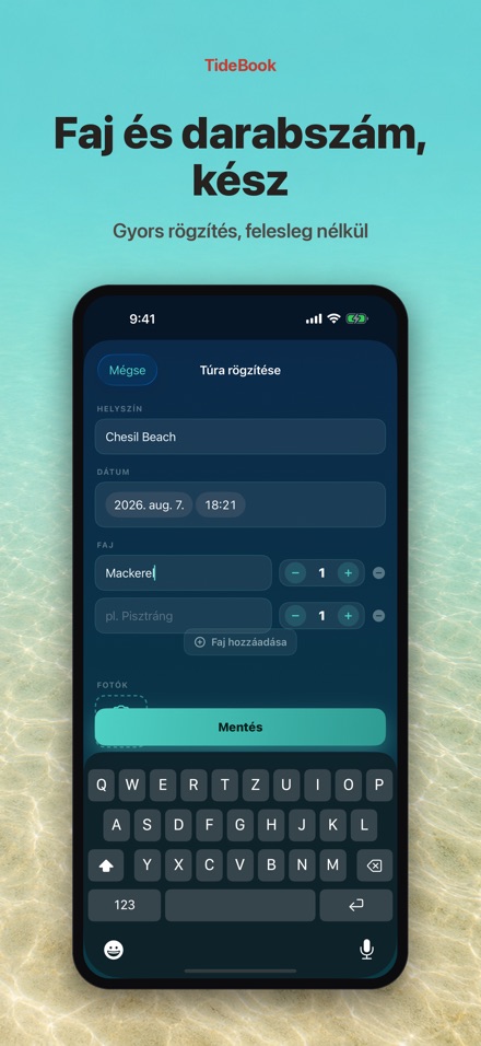 TideBook: Horgásznapló 3