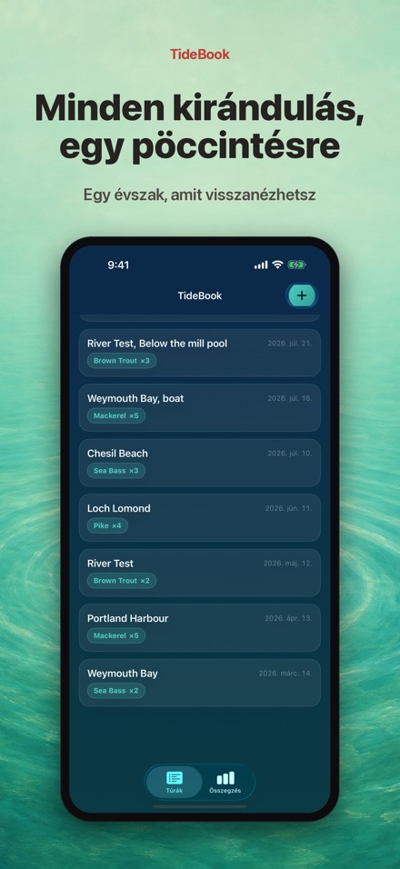 TideBook: Horgásznapló 6