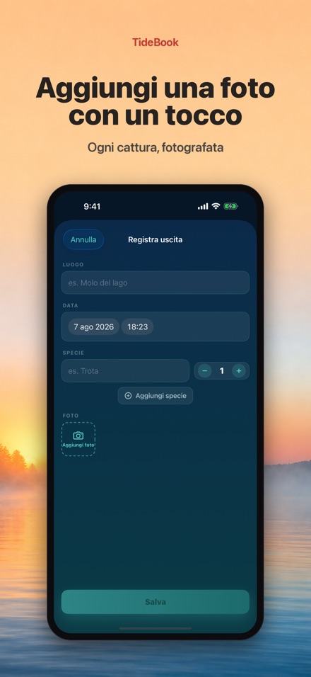 TideBook: Diario di Pesca 2