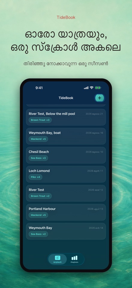 TideBook: ട്രിപ്പ് ലോഗ് 6