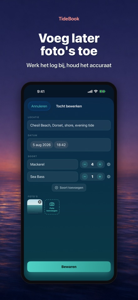 TideBook: Visdag Logboek 10