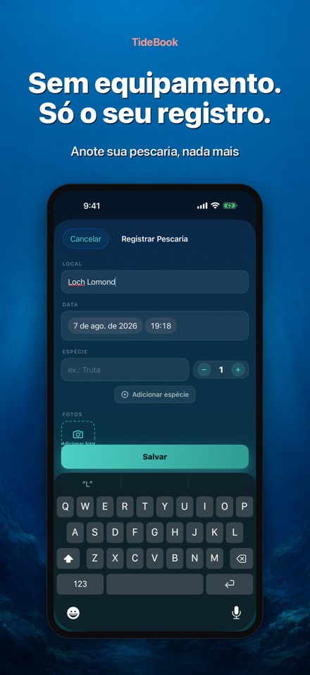 TideBook: Diário de Pesca 8