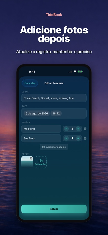 TideBook: Diário de Pesca 10