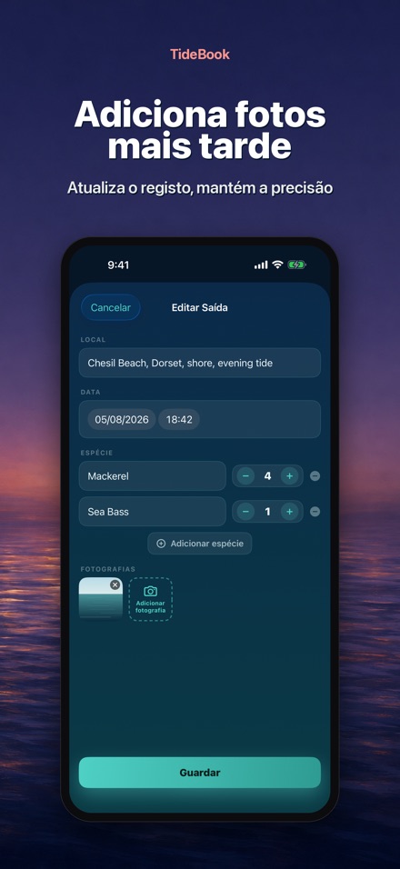 TideBook: Diário de Pesca 10