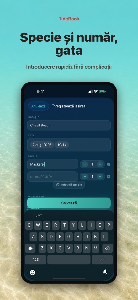 TideBook: Jurnal de Pescuit 3