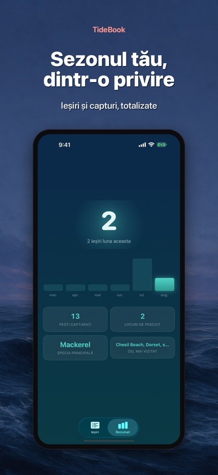 TideBook: Jurnal de Pescuit 4