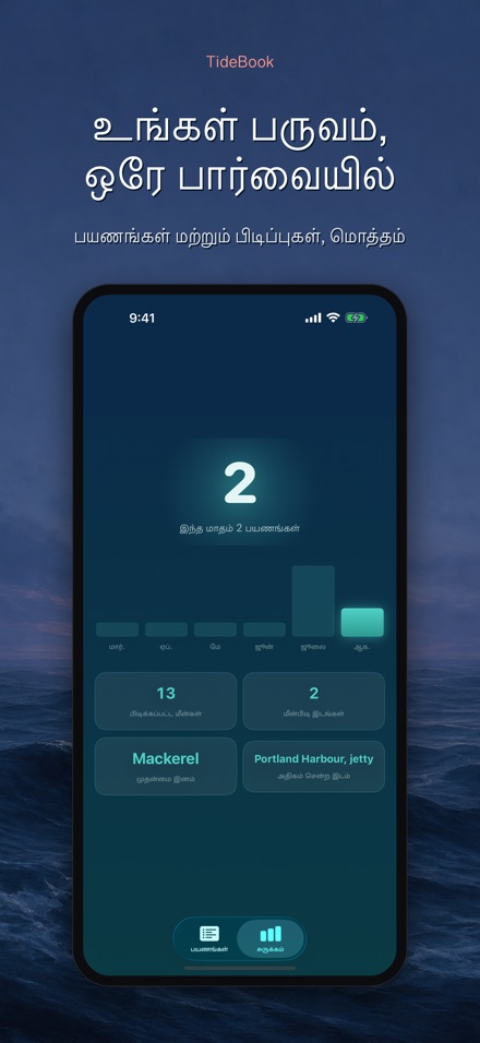 TideBook: மீன்பிடி பயண பதிவு 4