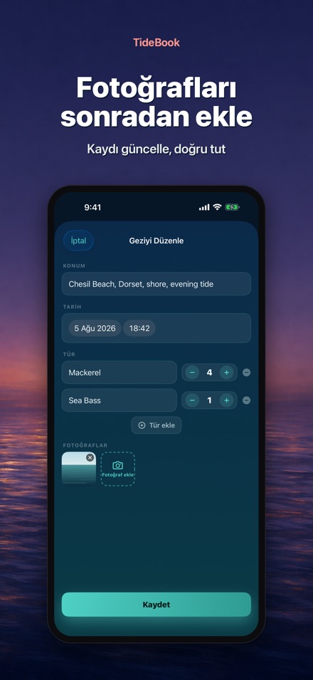 TideBook: Balık Avı Günlüğü 10