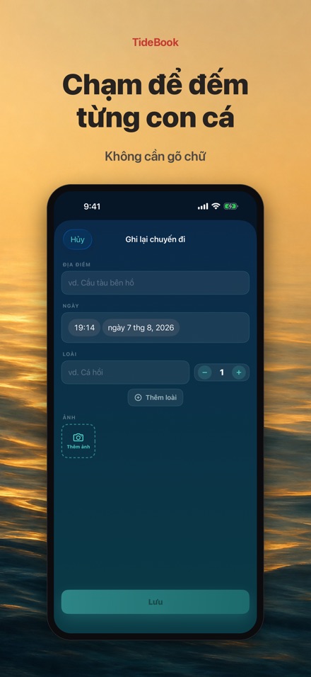 TideBook: Nhật Ký Câu Cá 7