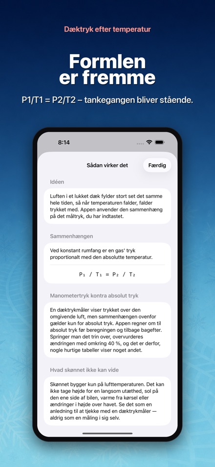 Dæktryk efter temperatur 8