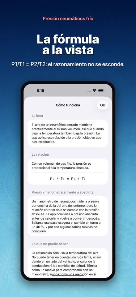 Presión de llantas y frío 8