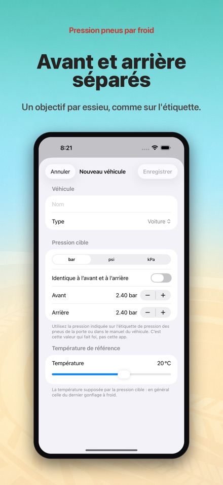 Pression pneus par froid 7
