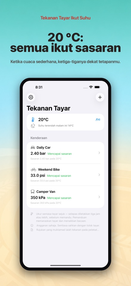 Tekanan Tayar Ikut Suhu 5