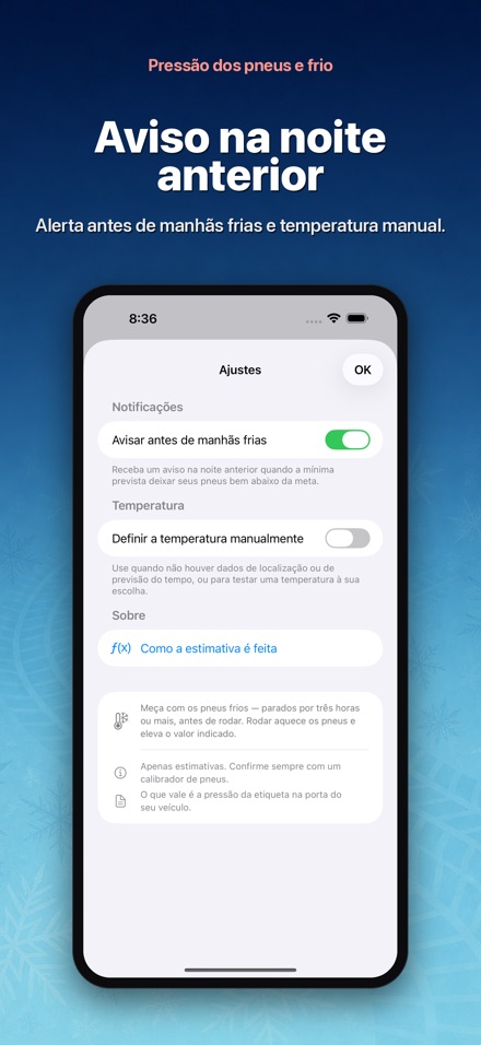 Pressão dos pneus e frio 10