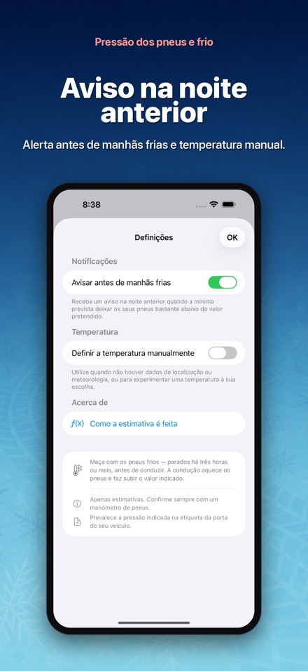 Pressão dos pneus e frio 10