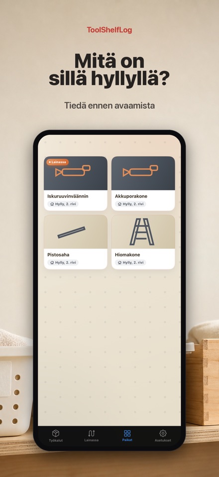 ToolShelfLog: Tool Inventory 8