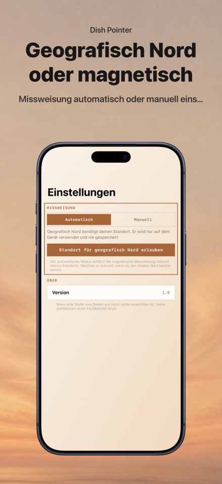 SatFinder & Antennenpeiler 8