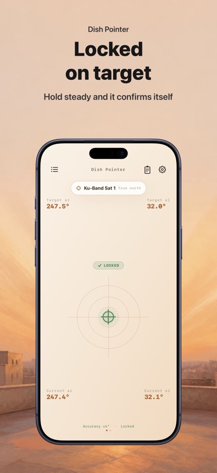 Satellite Finder: Dish Aim 2