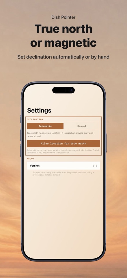 Satellite Finder: Dish Aim 8
