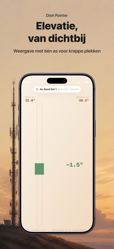 SatFinder & Schotel Uitrichten 3
