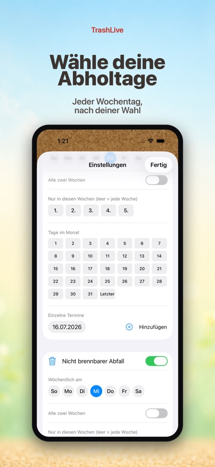 TrashLive: Müllkalender App 6