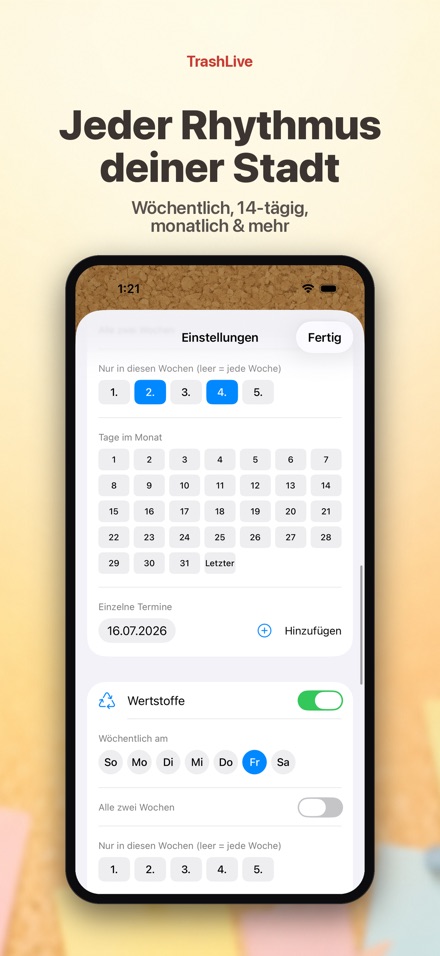 TrashLive: Müllkalender App 7