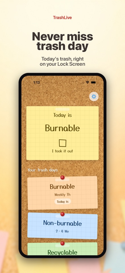 TrashLive: Garbage Day Alert