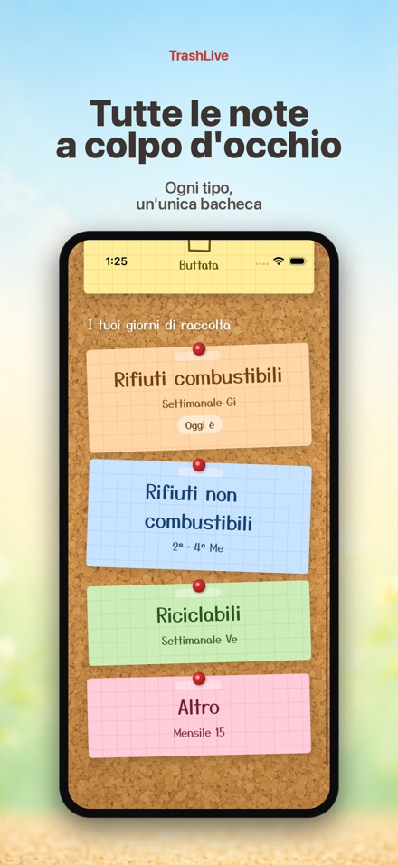 TrashLive: promemoria rifiuti 2