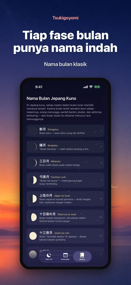Tsukigoyomi: Kalender Bulan 3