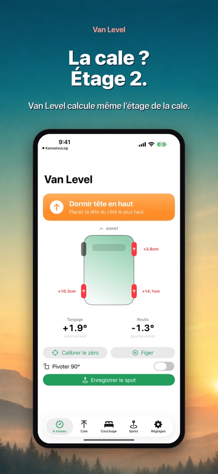 Van Level : niveau pour VR 4